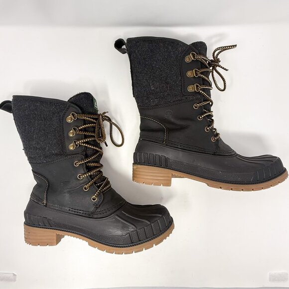Kamik Sienna 2 Black Winter Boots Women’s Size 8 Waterproof Snow Rated -4°F - Picture 5 of 11